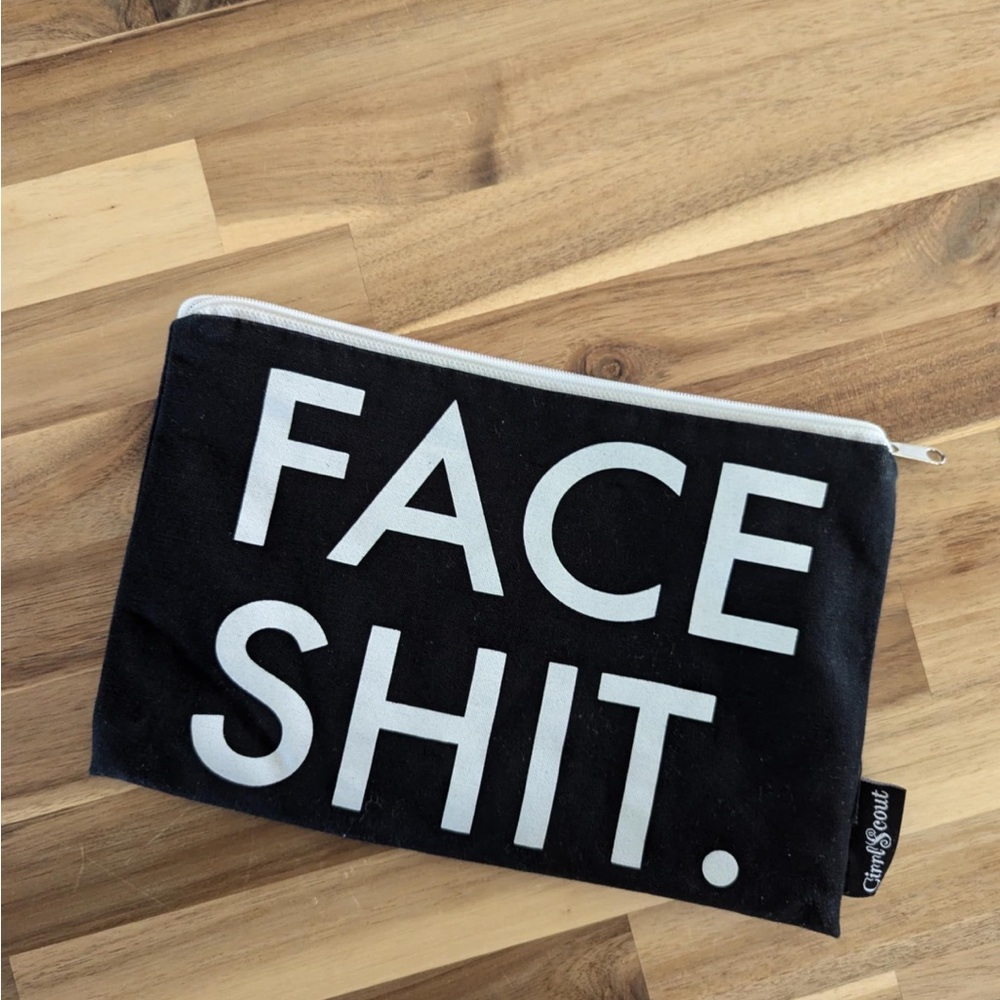 Girrlscout face shit bag.
